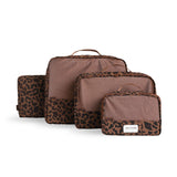 Skoot Trunk Packing Cubes Sizes in Leopard