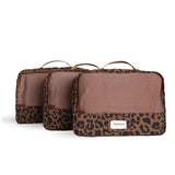 Skoot Trunk Medium Packing Cubes in Leopard