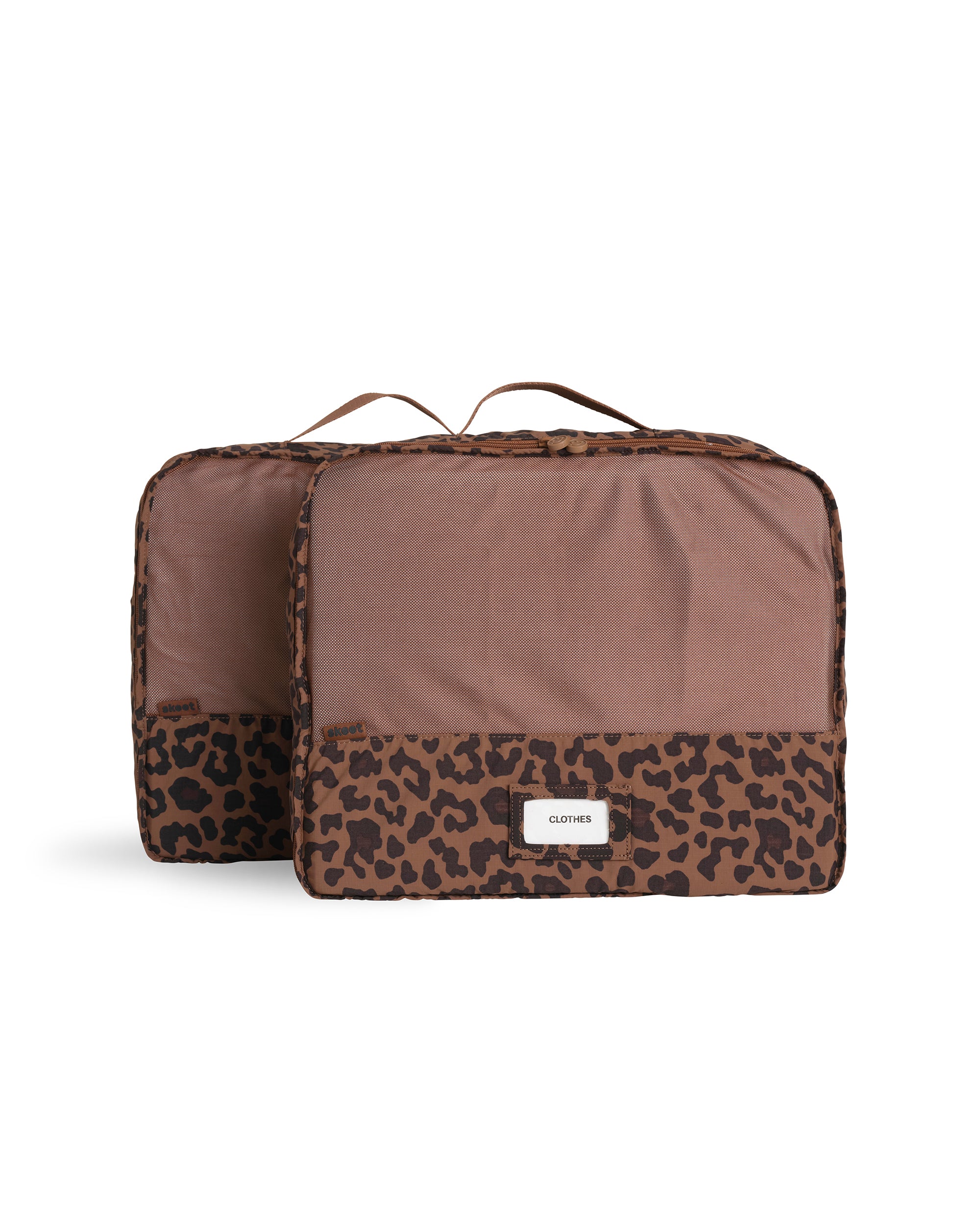 Skoot Trunk Large Packing Cubes in Leopard