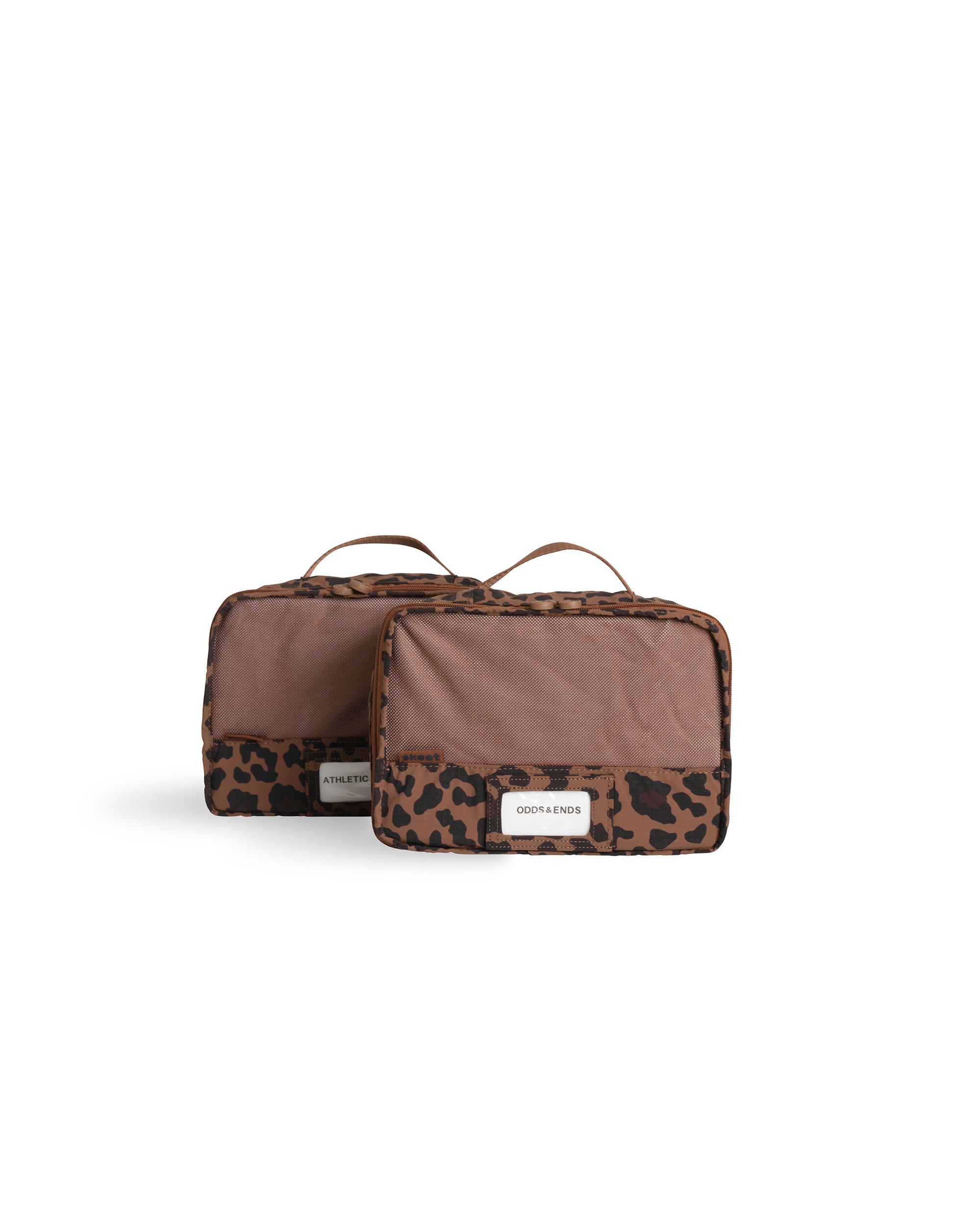 Skoot Trunk Small Packing Cubes in Leopard