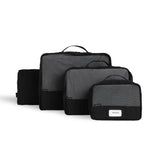 Skoot Trunk Packing Cubes Sizes in Onyx