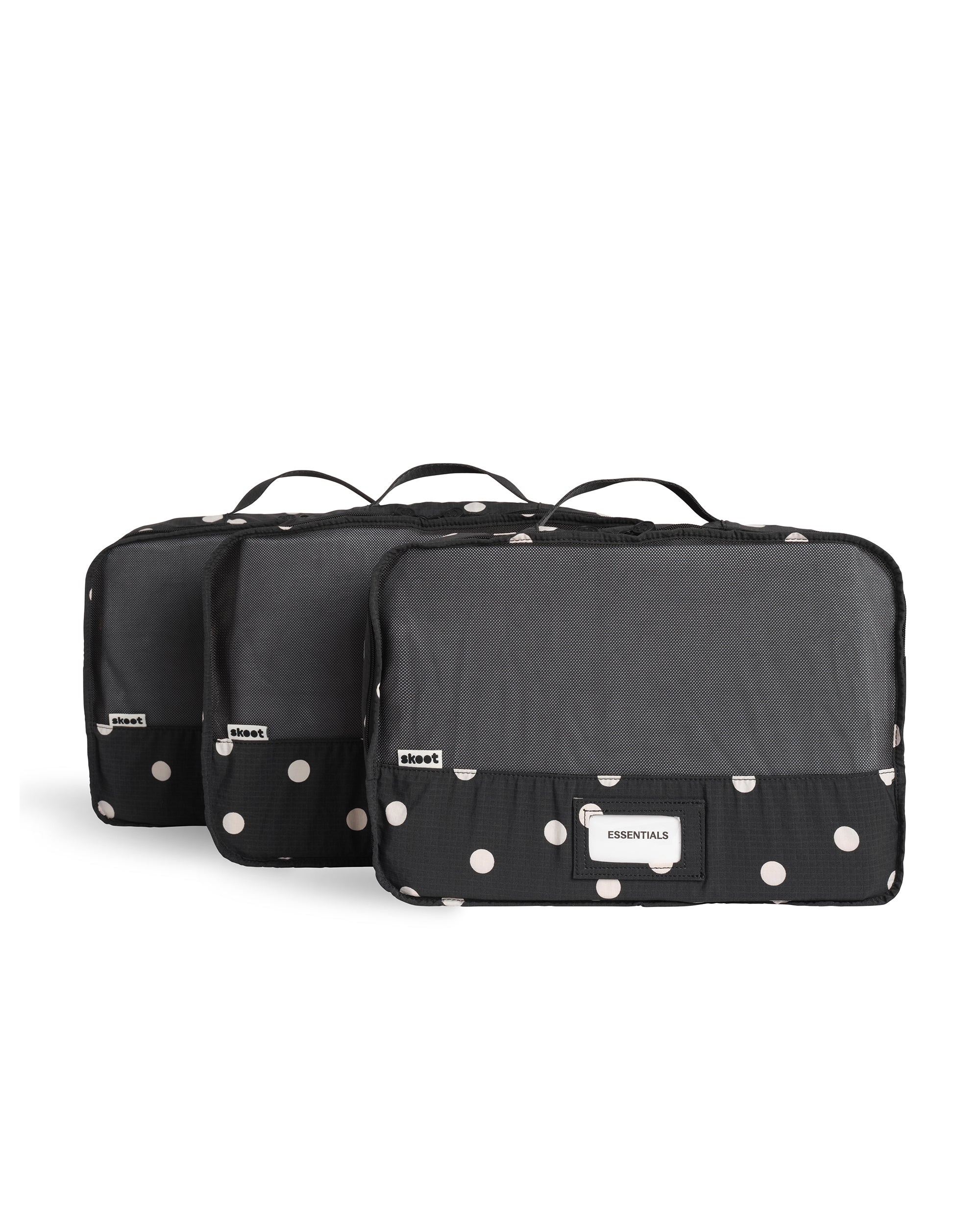 Skoot Trunk Medium Packing Cubes in Polka Dot