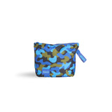 skoot blue camo diaper caddy zip pouch