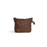 skoot leopard diaper caddy zip pouch