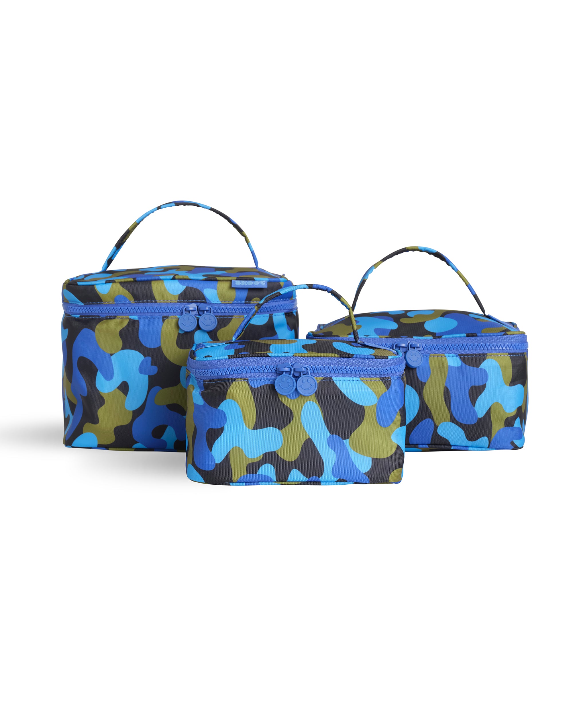 Small Medium Large Blue Camo