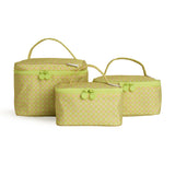 Small Medium Large Green Gingham