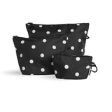 skoot polka dot grab and go pouch set 3 piece bags