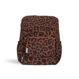 skoot leopard kids backpack front detachable zip pouch
