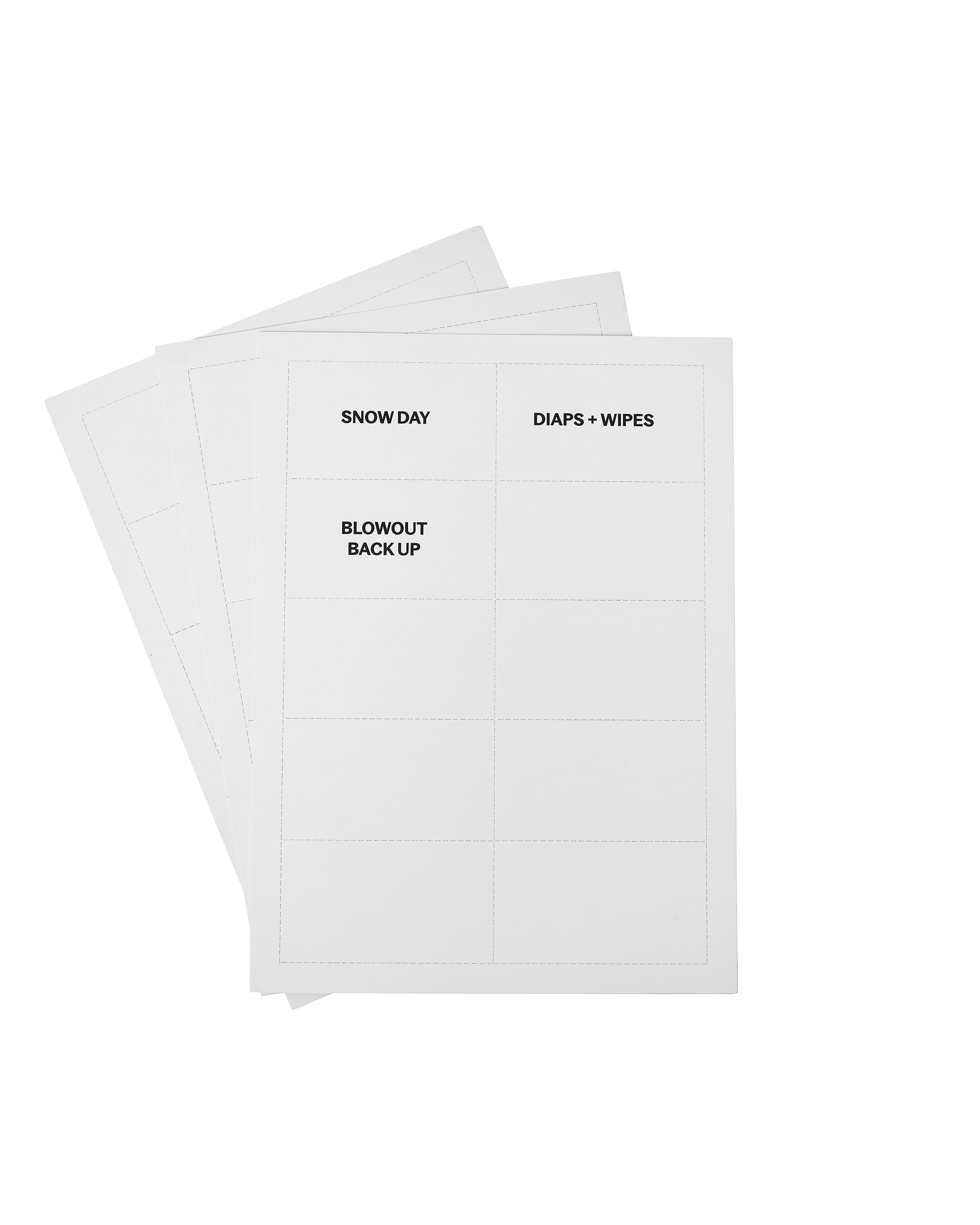 Skoot Trunk Packing Cubes Labels