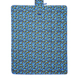skoot blue camo picnic size mat laying flat