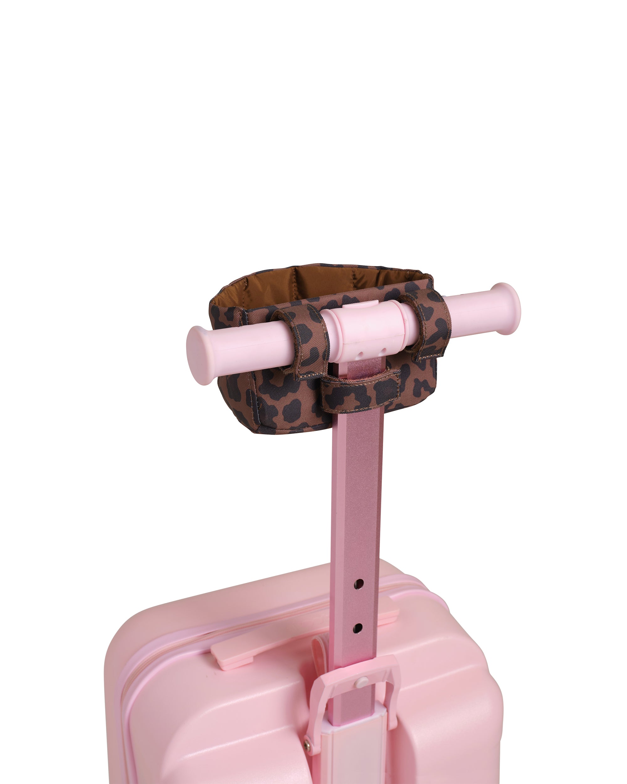 leopard pattern skoot skootcase doll carrier back handlebar attachment