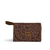 skoot leopard snack size mat folded up