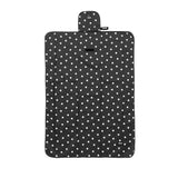 skoot polka dot snack size mat laying flat