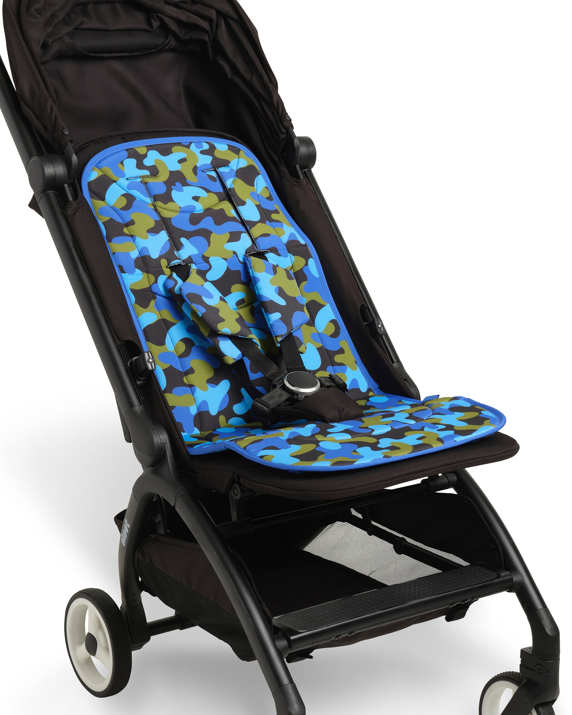 skoot blue camo stroller liner
