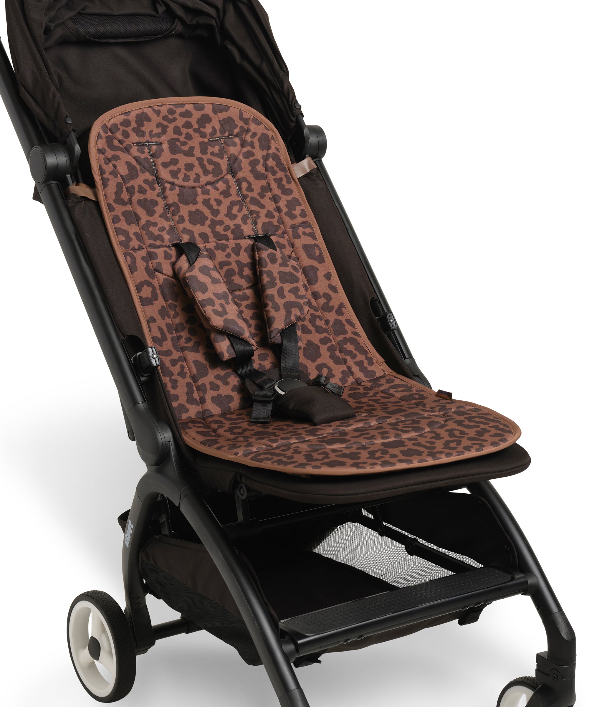 skoot leopard stroller liner
