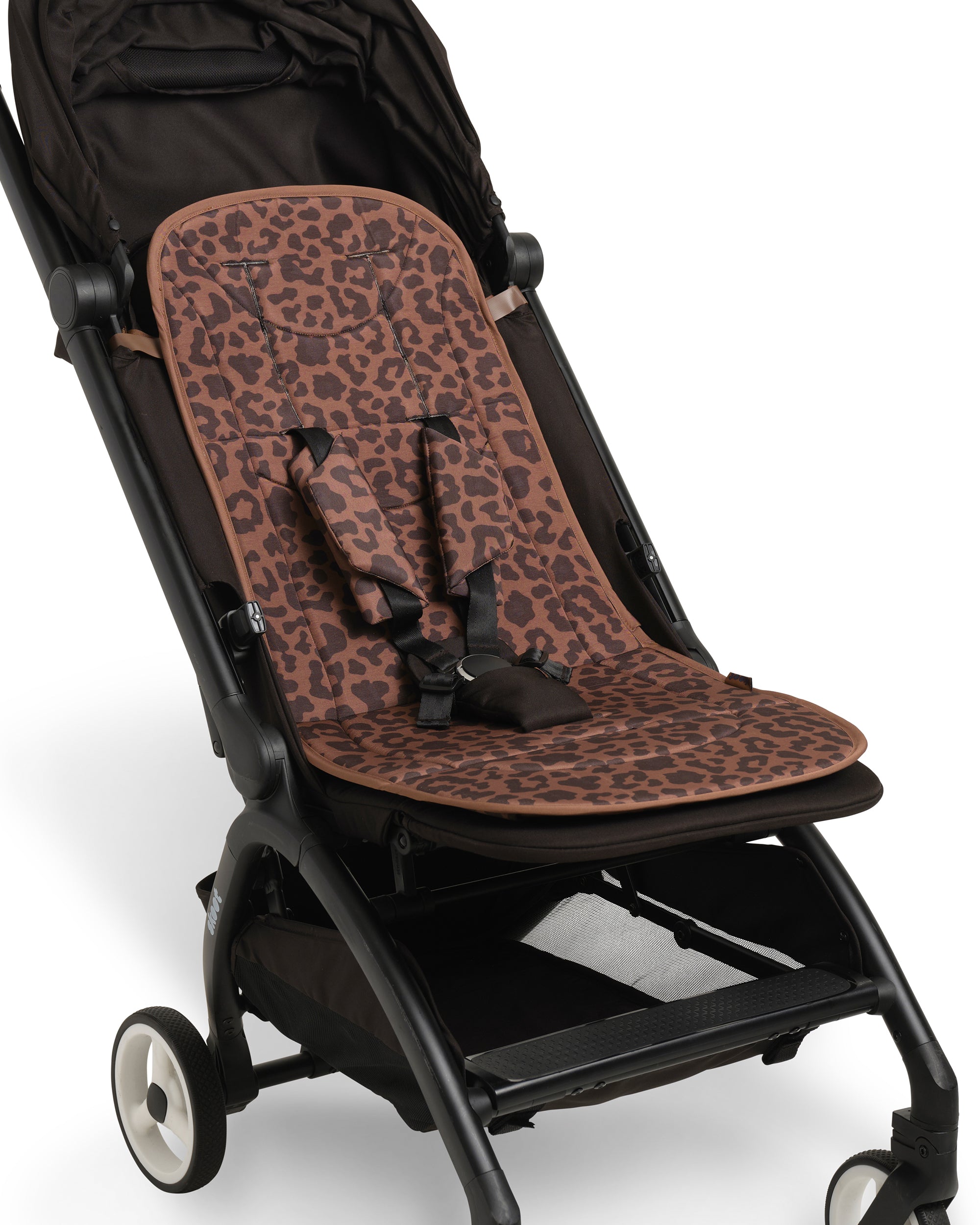 skoot leopard stroller liner