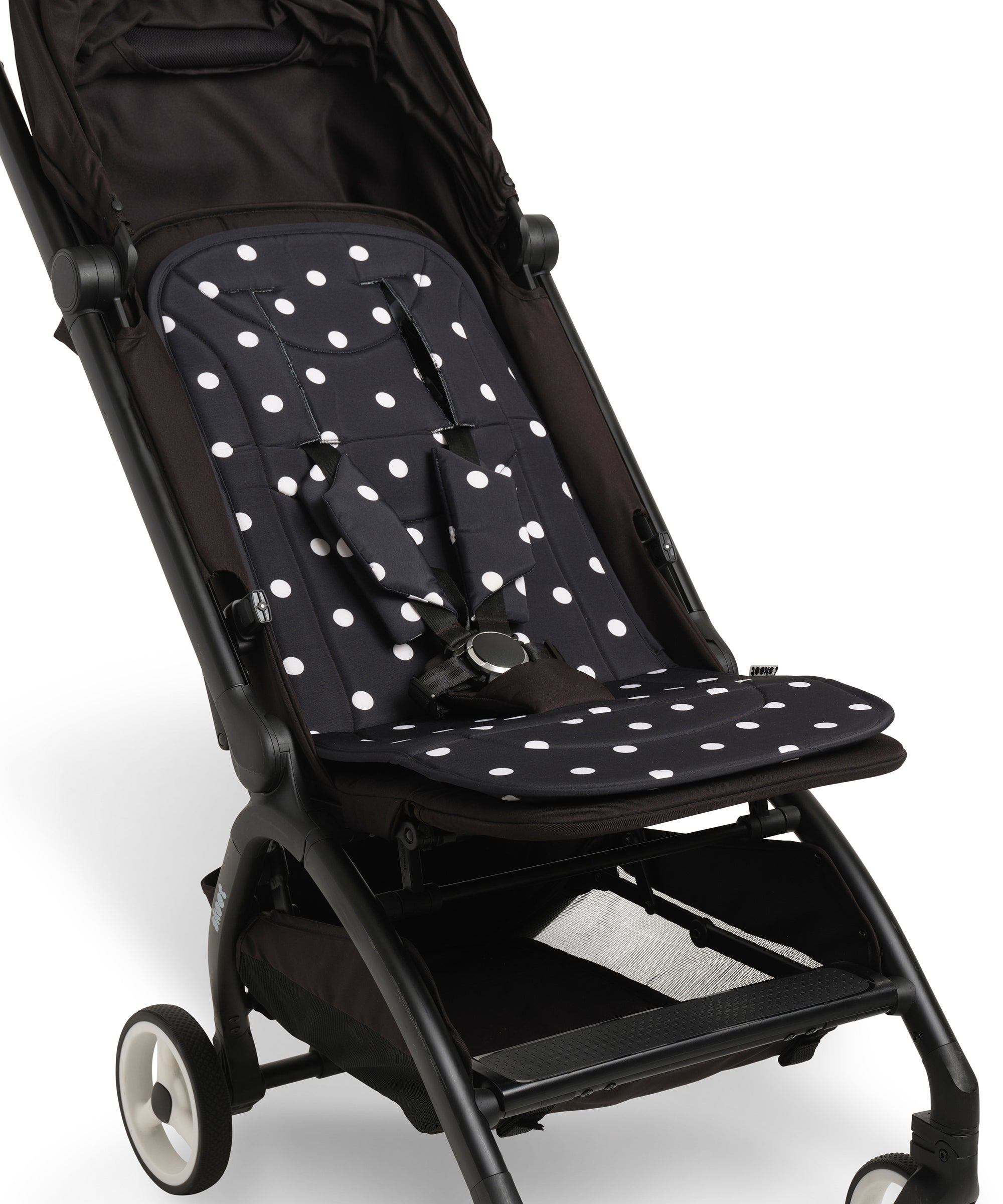 skoot polka dot stroller liner