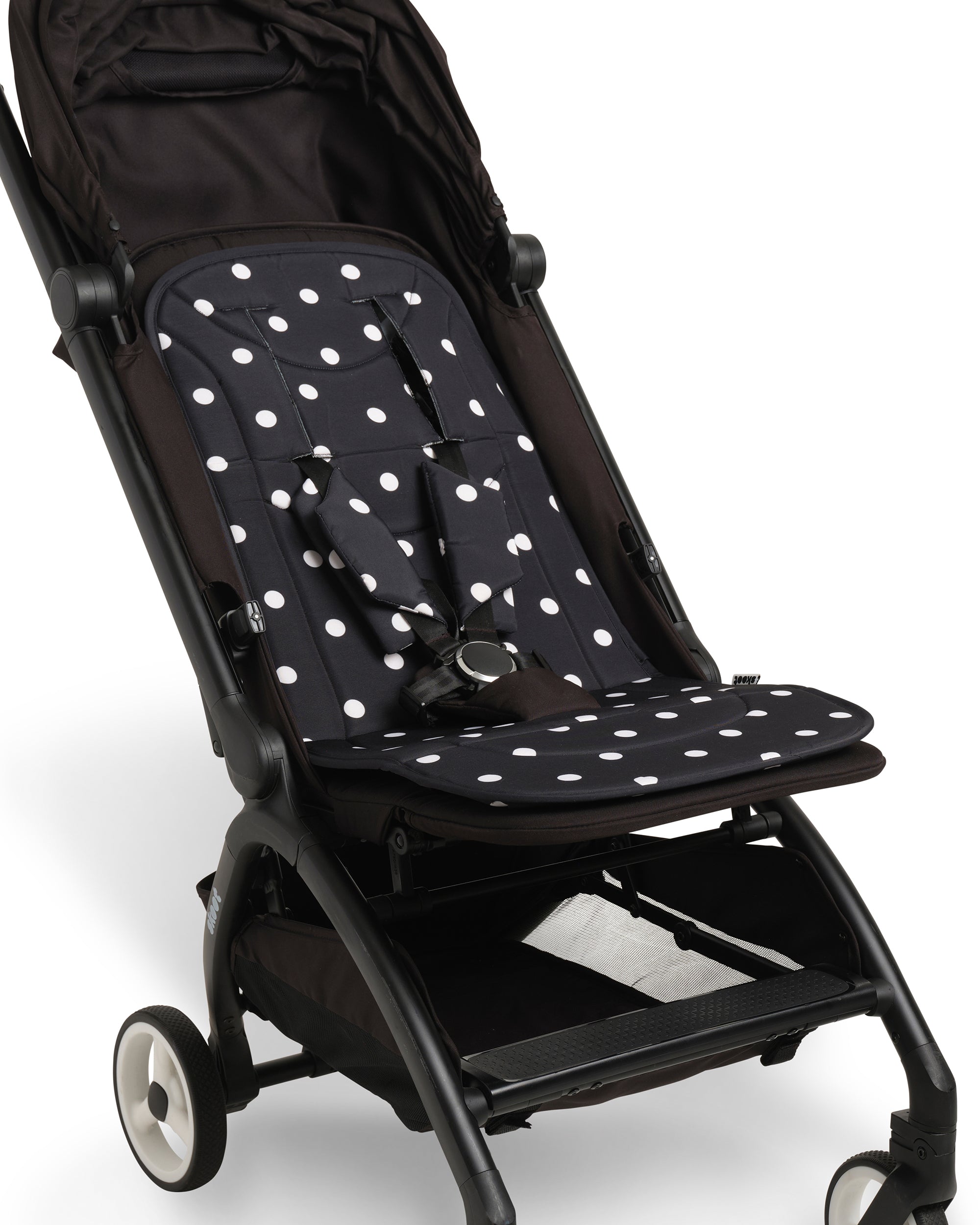 skoot polka dot stroller liner