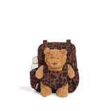 skoot toddler backpack leopard front stuffed