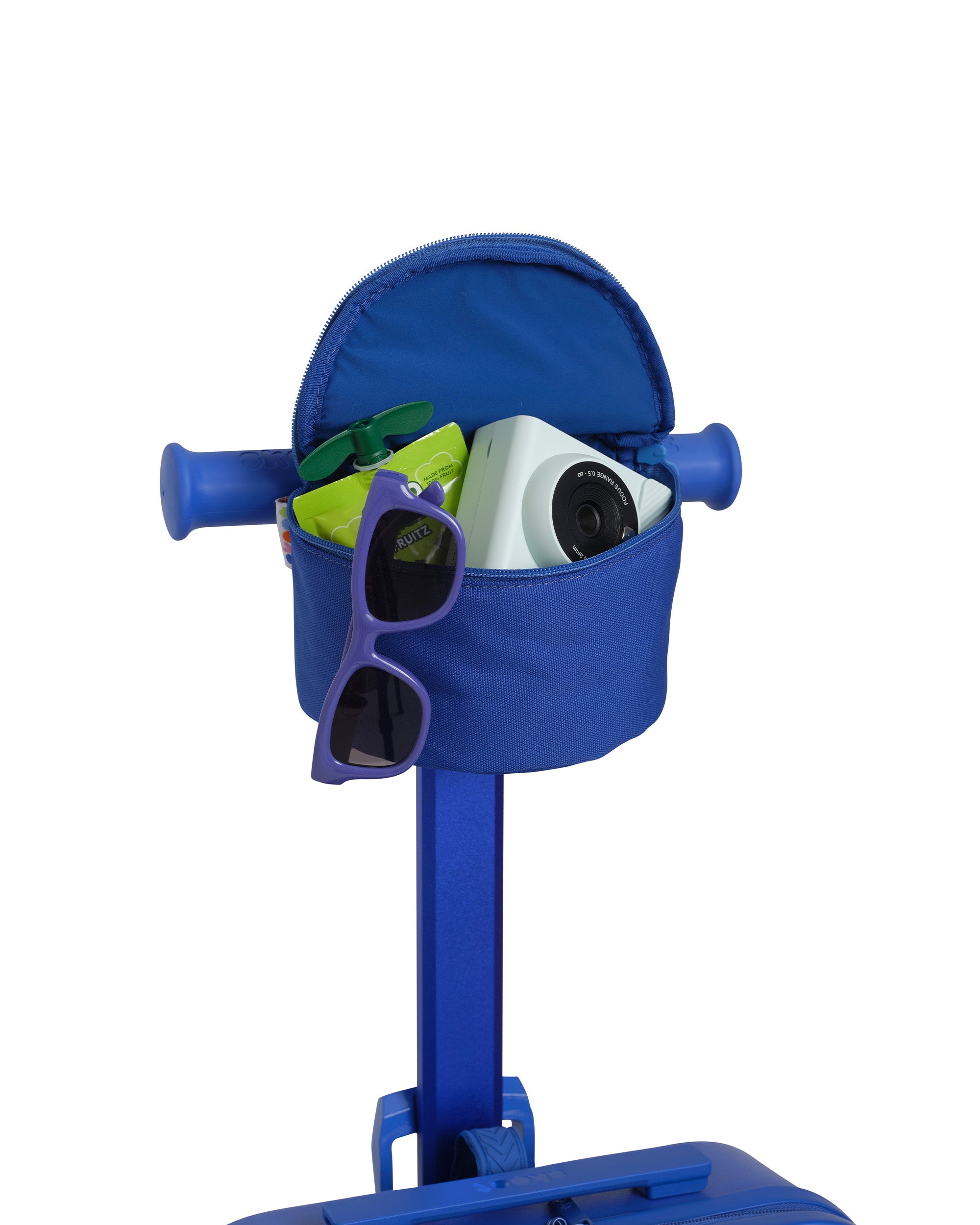 jet blue skootcase scooter zip pouch attachment