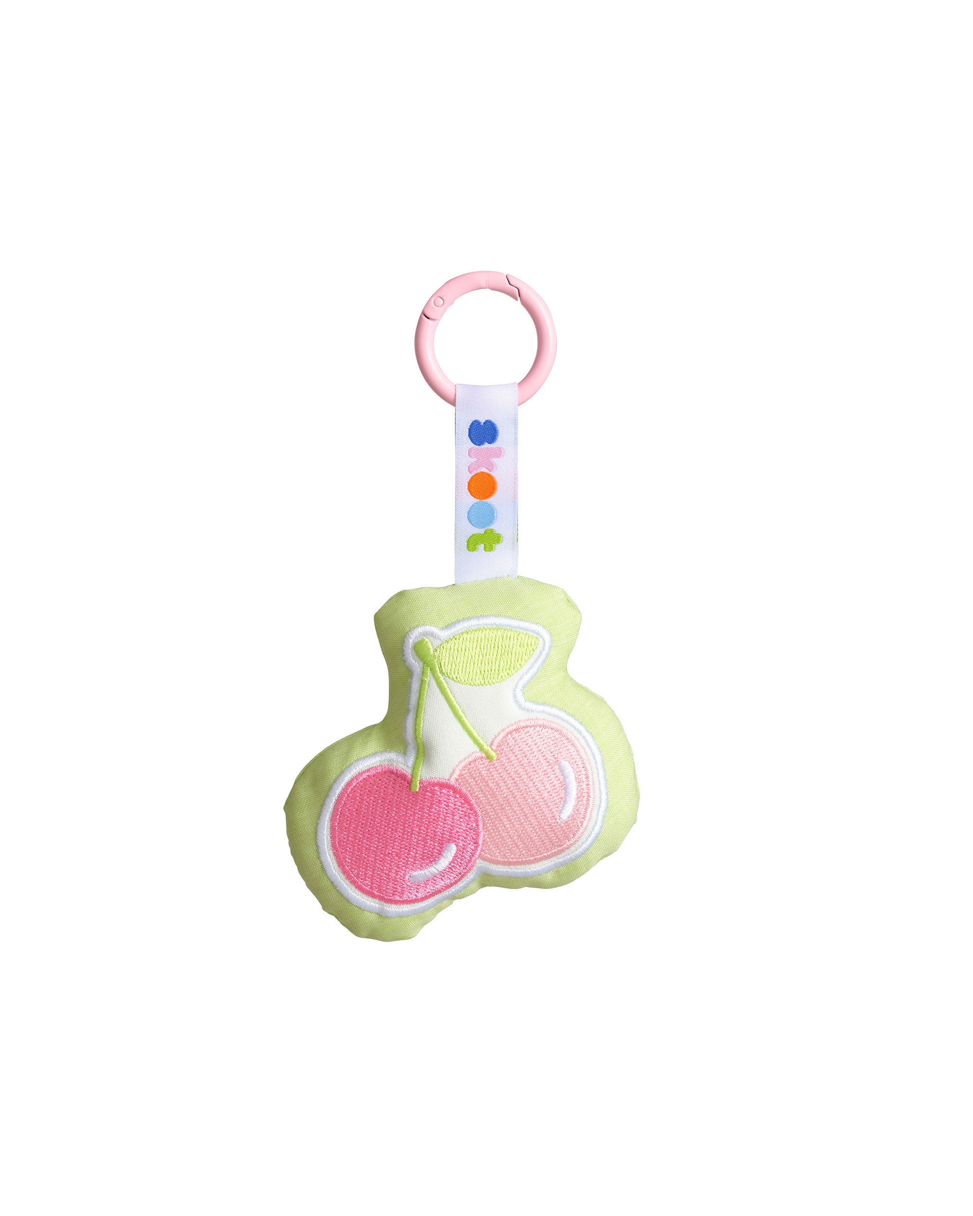 cherry bag charm accessory