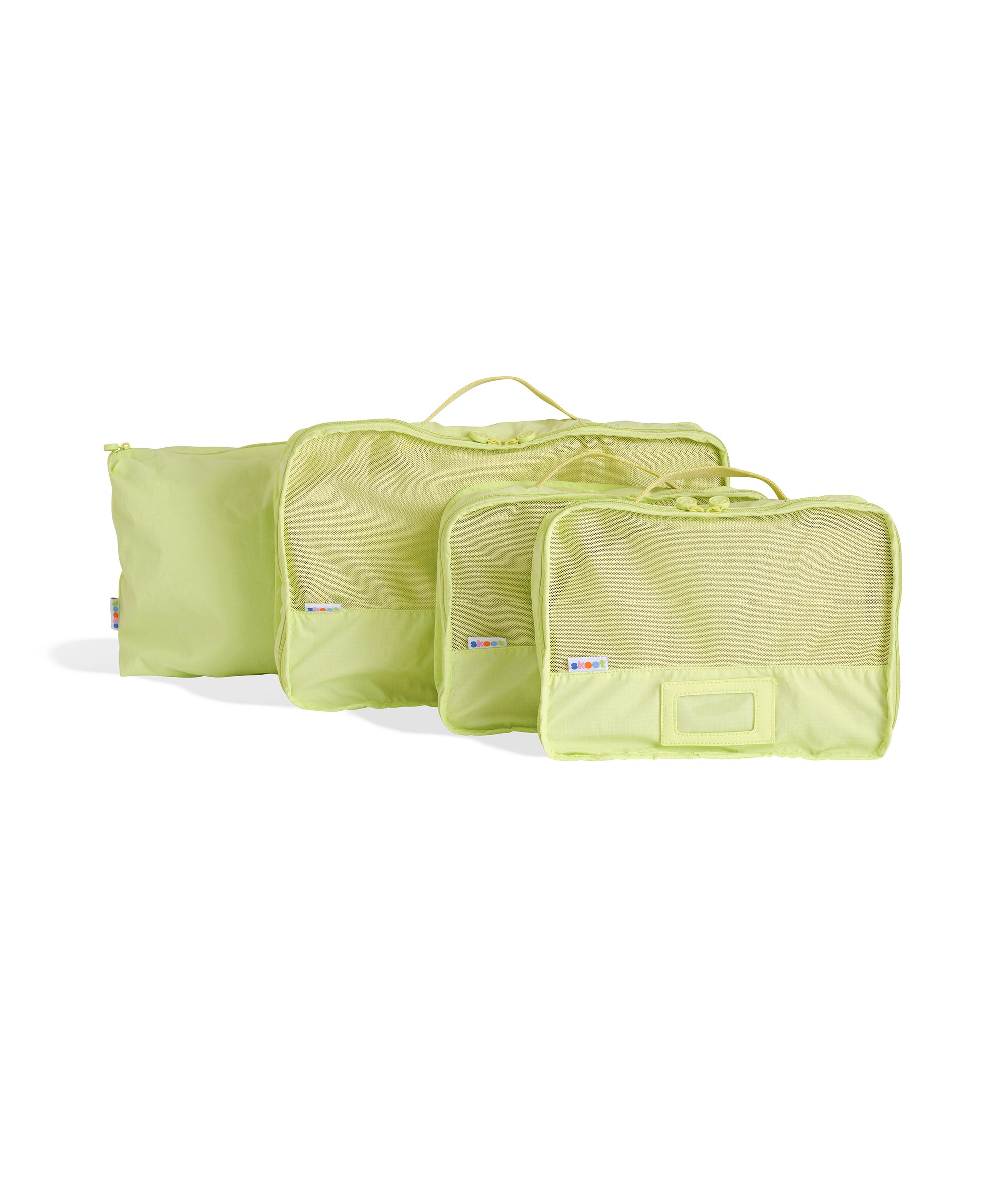 skoot go green packing cubes group set