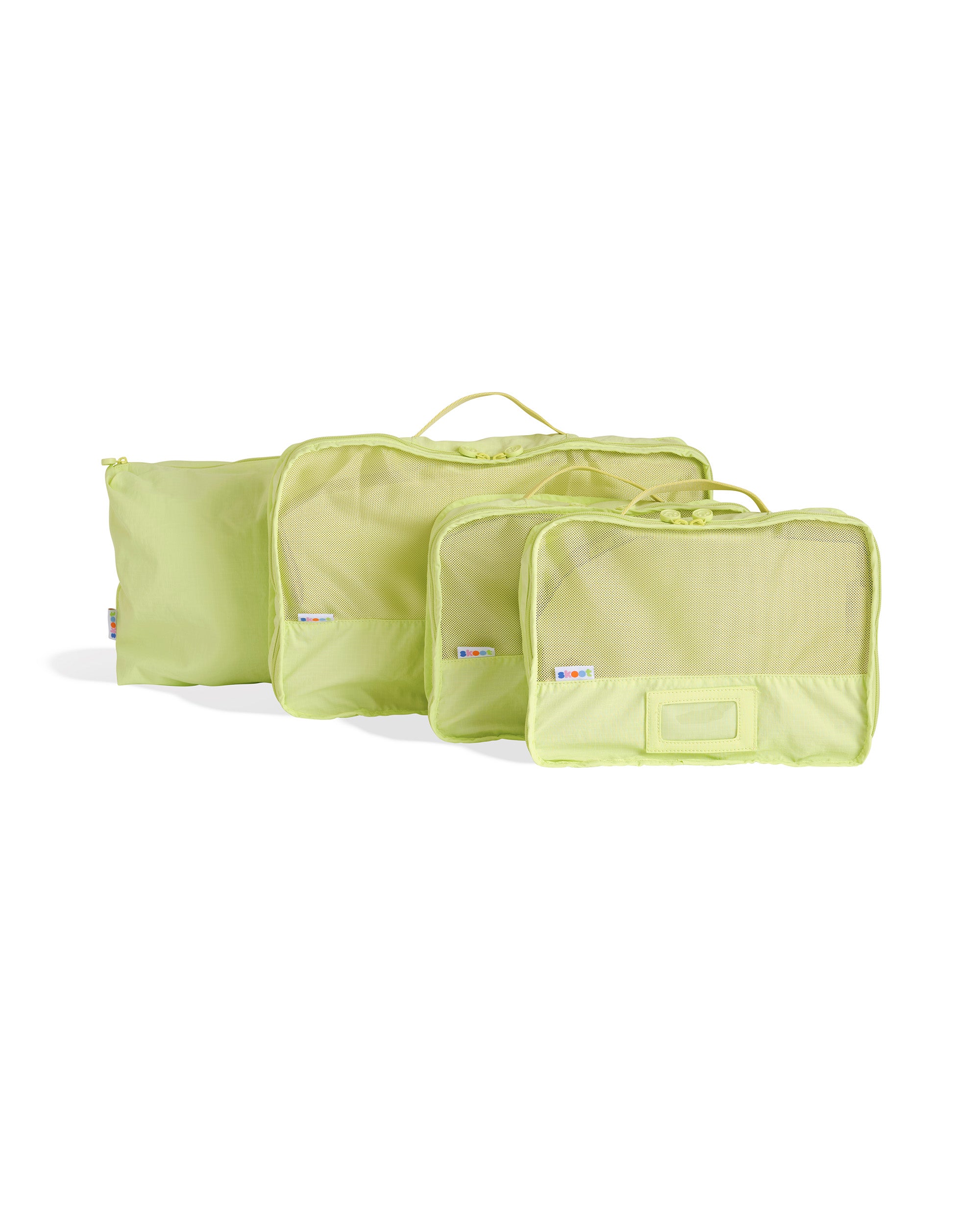 skoot go green packing cubes group set