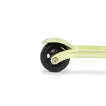 Skoot Go Green skootcase suitcase scooter black back wheel detail