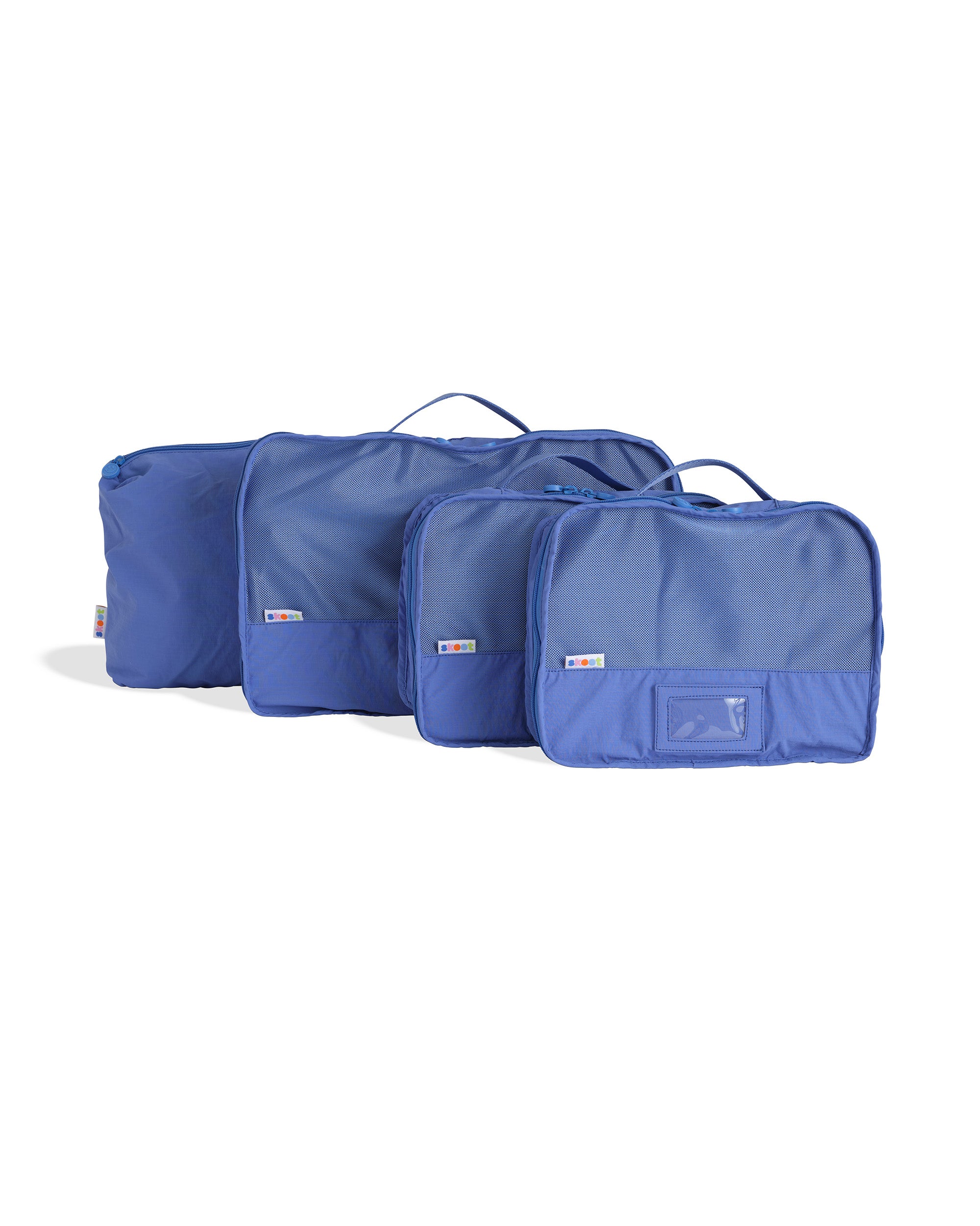 skoot jet blue packing cubes group set