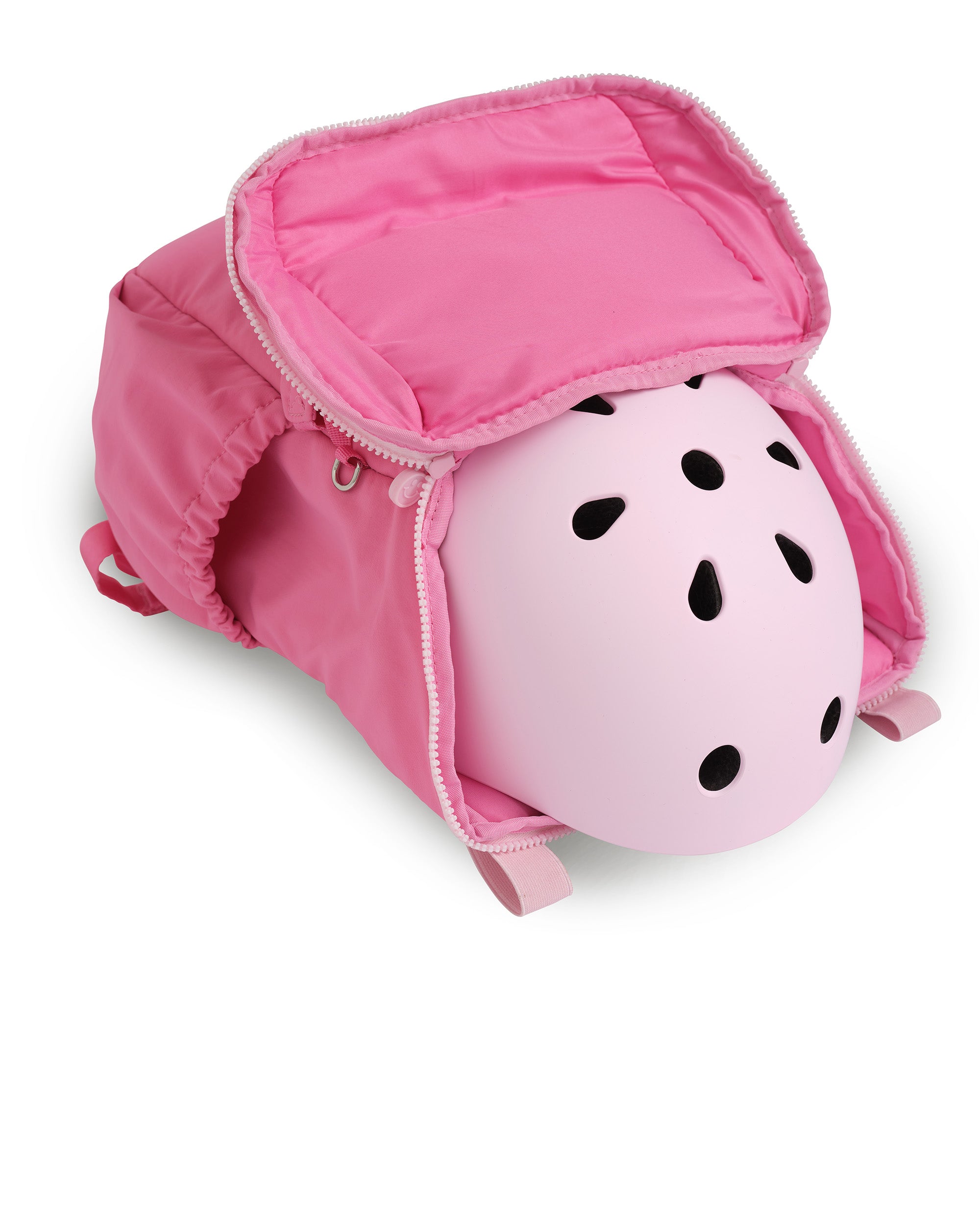 skoot pop pink kids backpack fits the skoot helmet