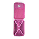 Skoot Pop Pink scooter skootcase suitcase empty interior inside zipper pockets
