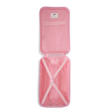 Skoot Puff Pink scooter skootcase suitcase empty interior inside zipper pockets