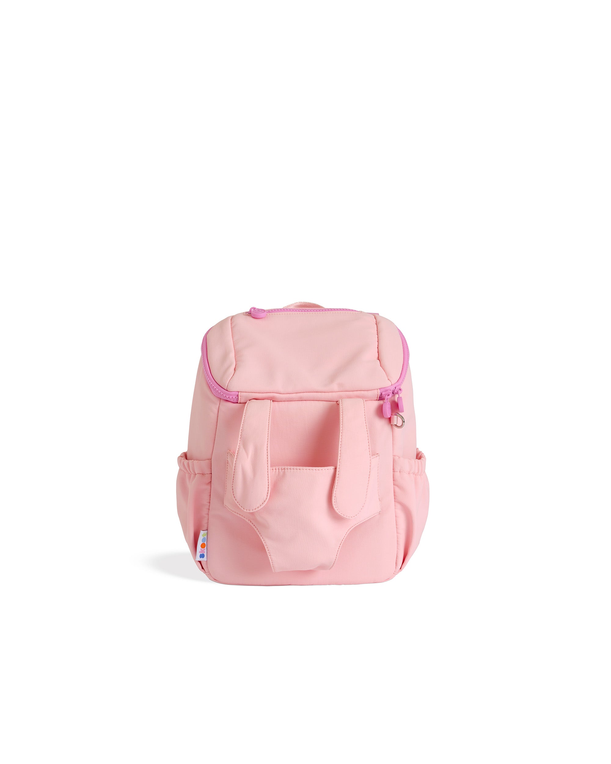 skoot puff pink toddler backpack empty front shot