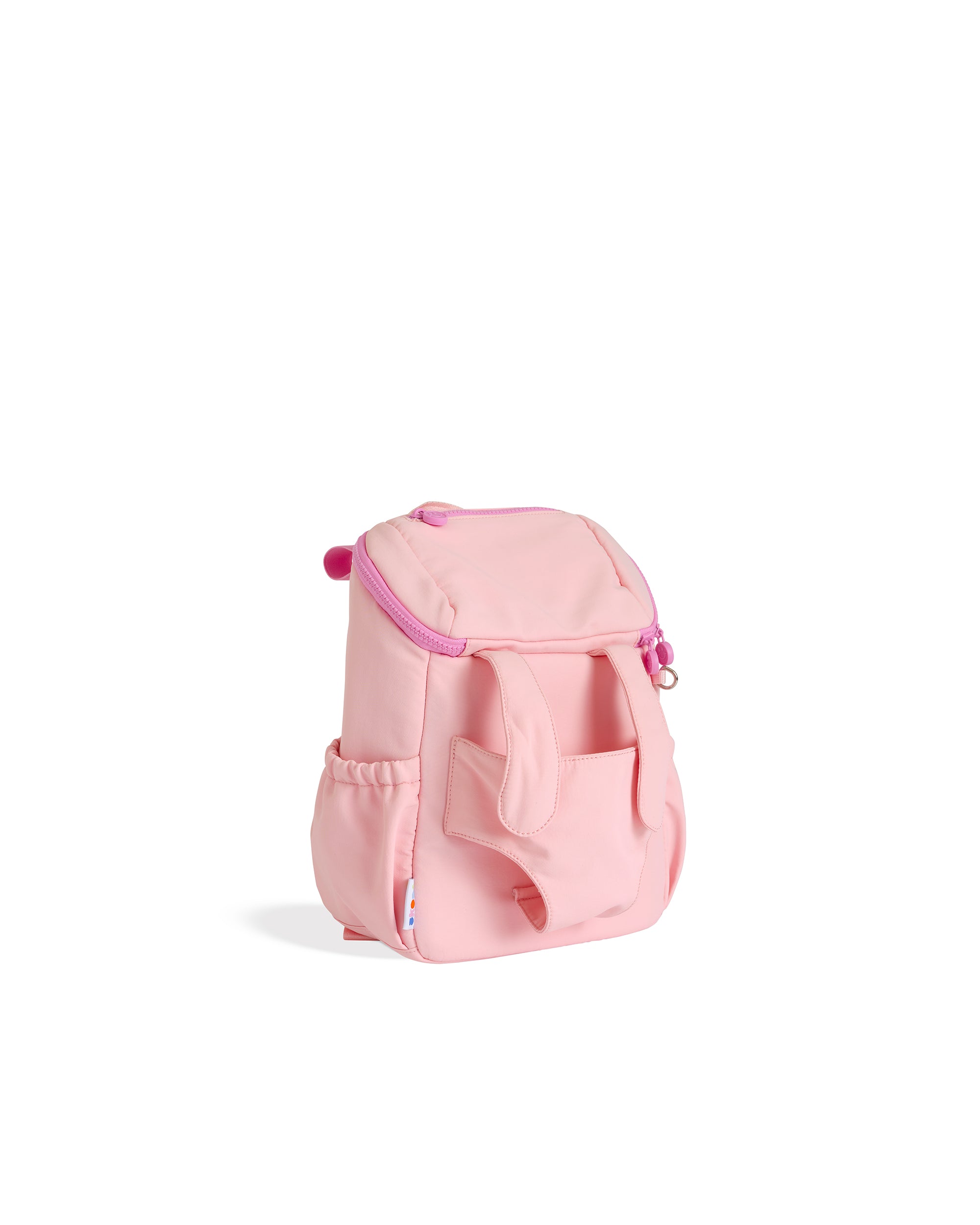 skoot puff pink toddler backpack angled