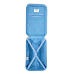 Skoot Sky Blue scooter skootcase suitcase empty interior inside zipper pockets