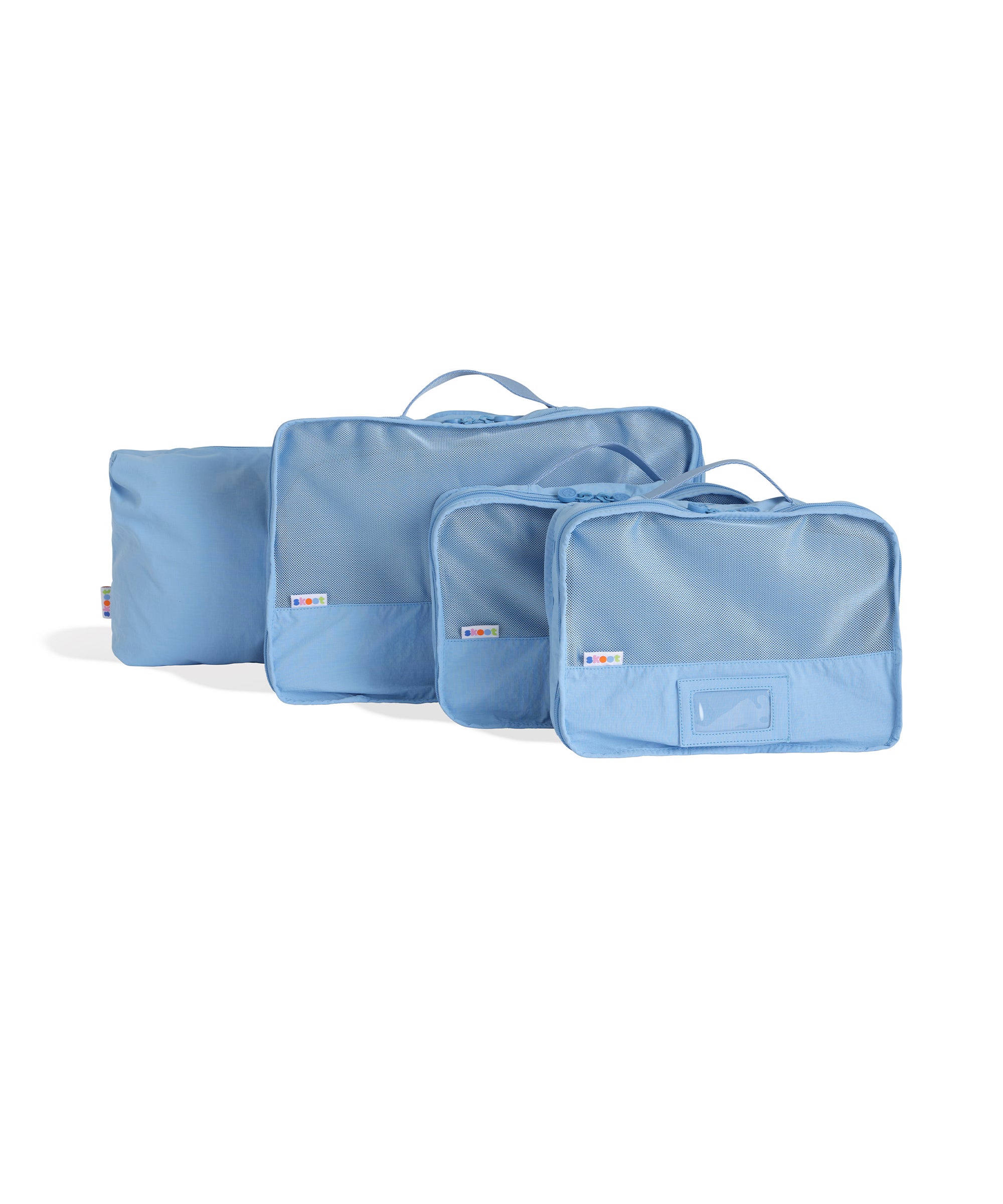 skoot sky blue packing cubes group set