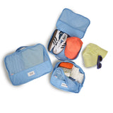 skoot sky blue packing cubes packed zipped and unzipped