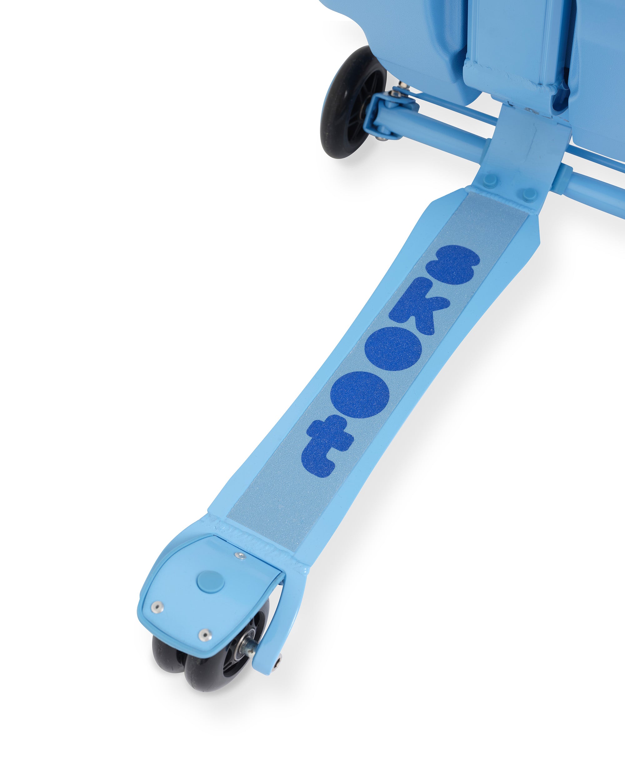Skoot Sky Blue skootcase scooter griptape foot base
