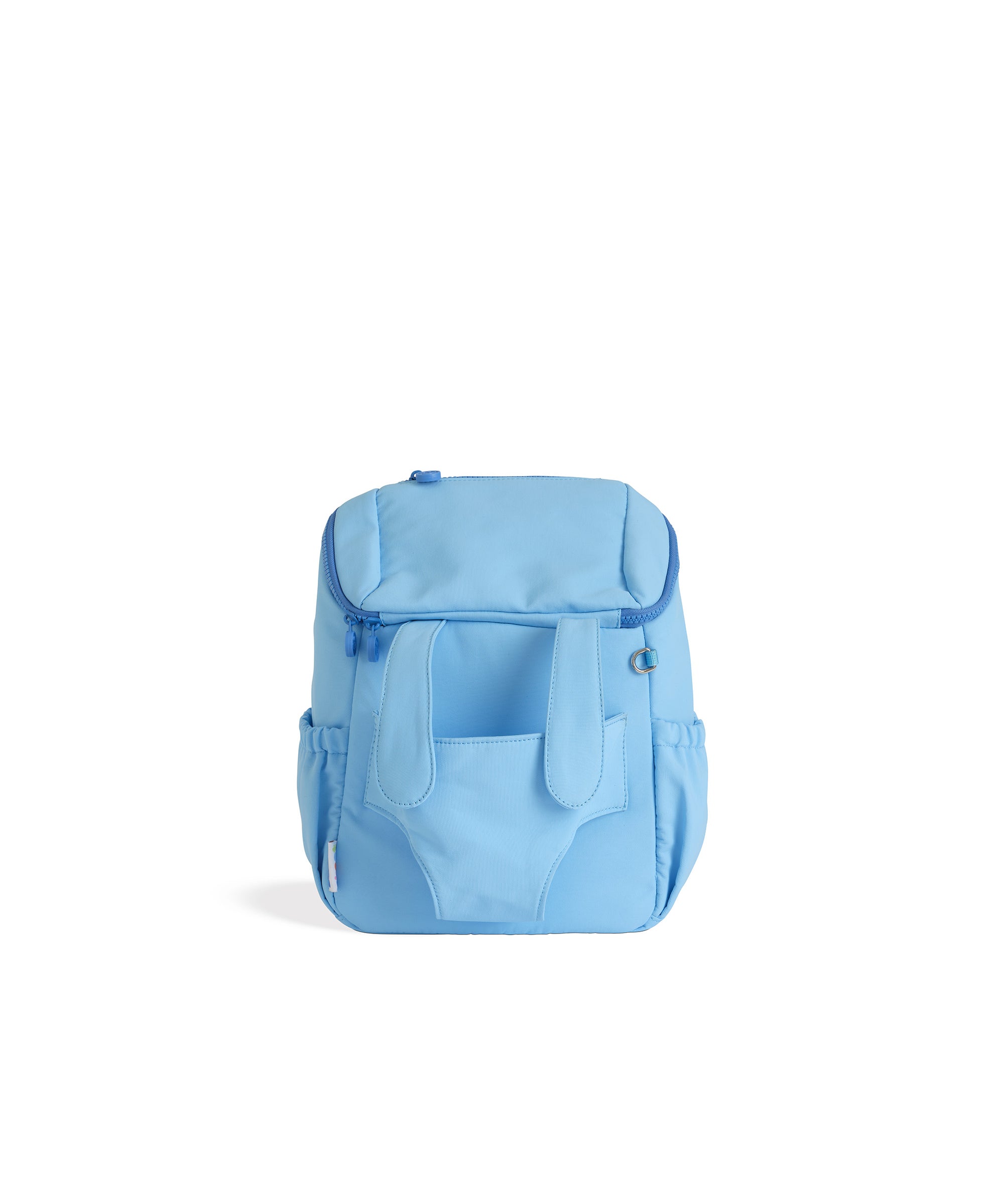 skoot sky blue toddler backpack empty front shot