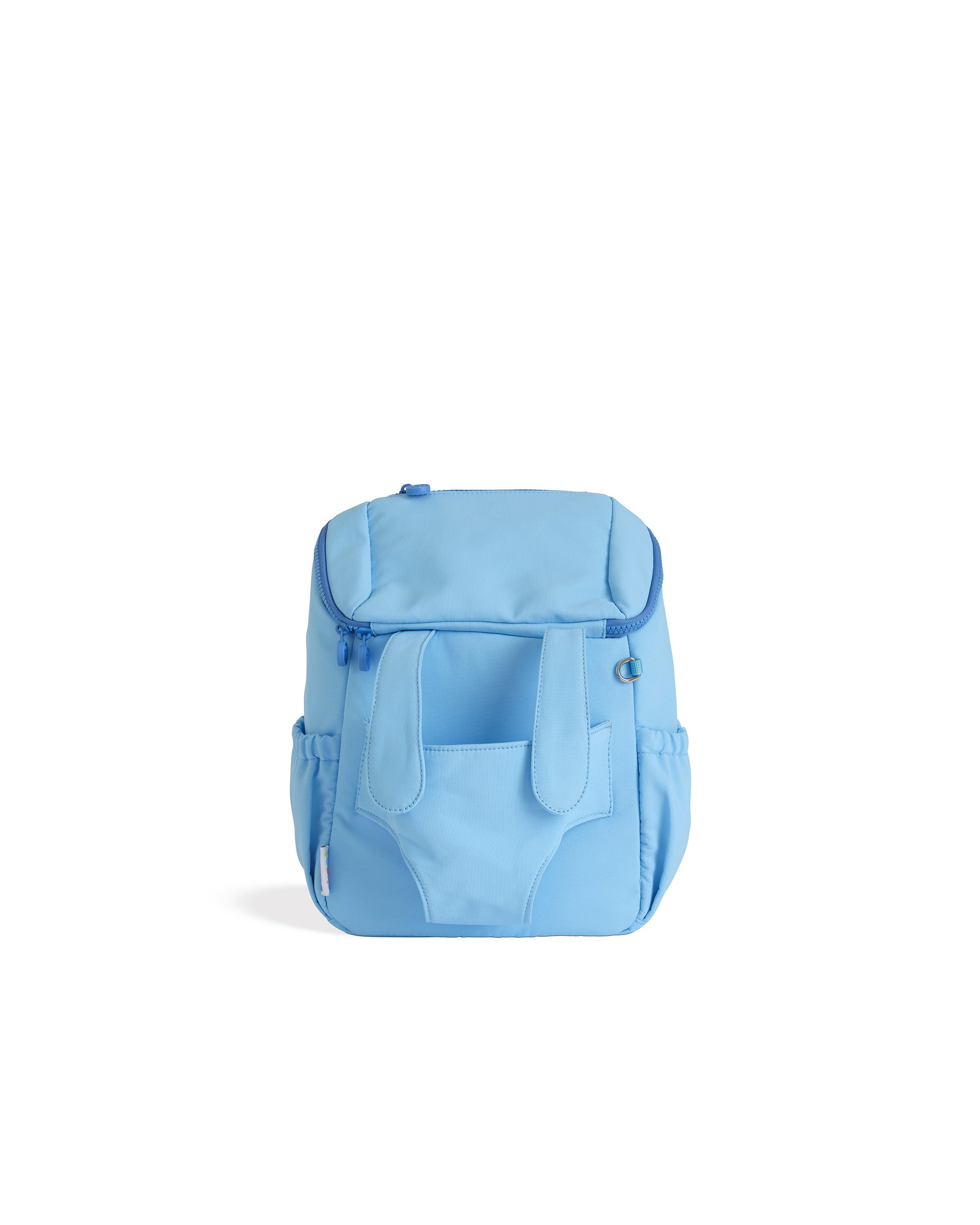 skoot sky blue toddler backpack empty front shot