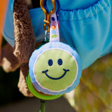 smiley bag charm