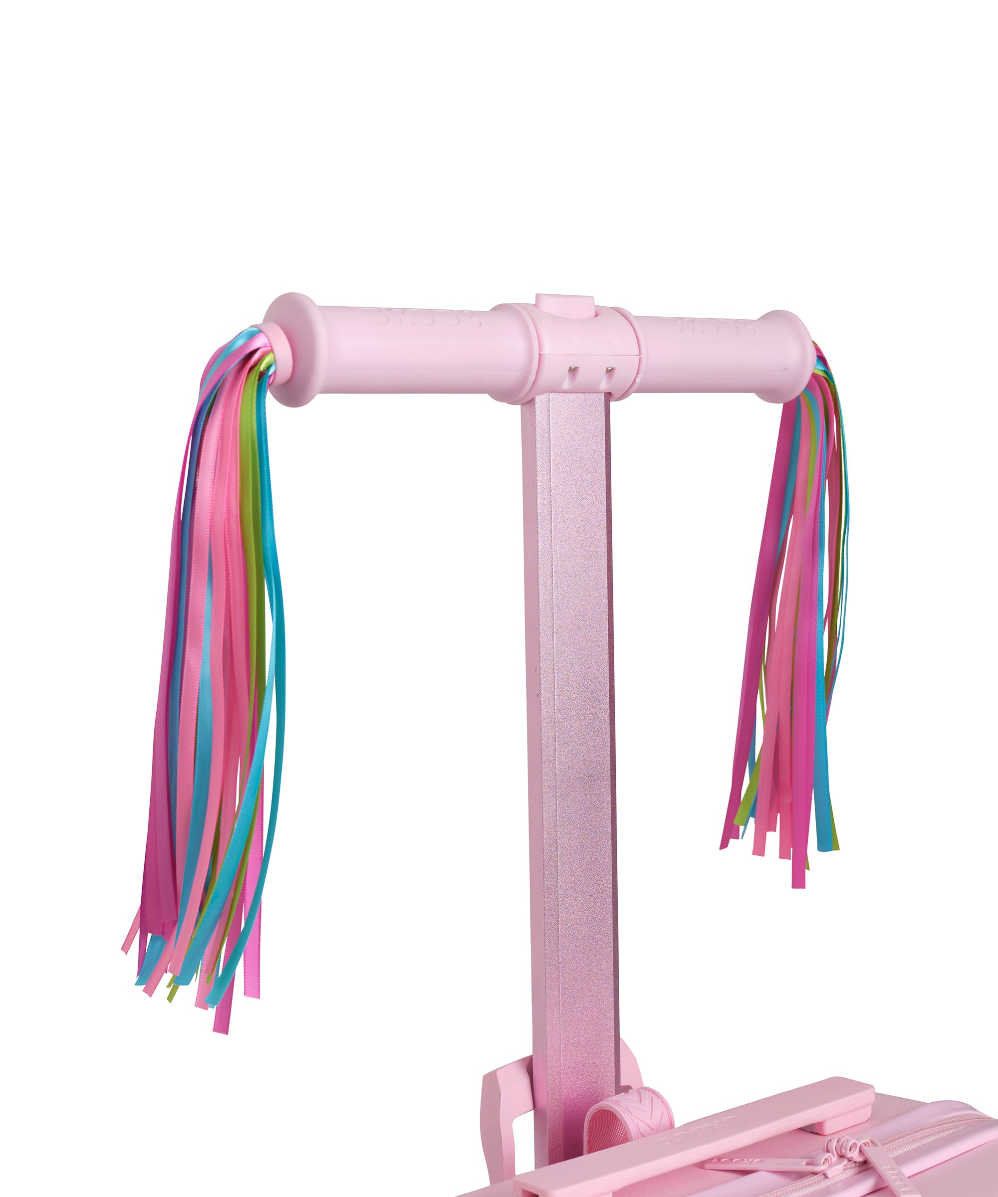 skoot skootcase scooter multi colored handlebar tassels