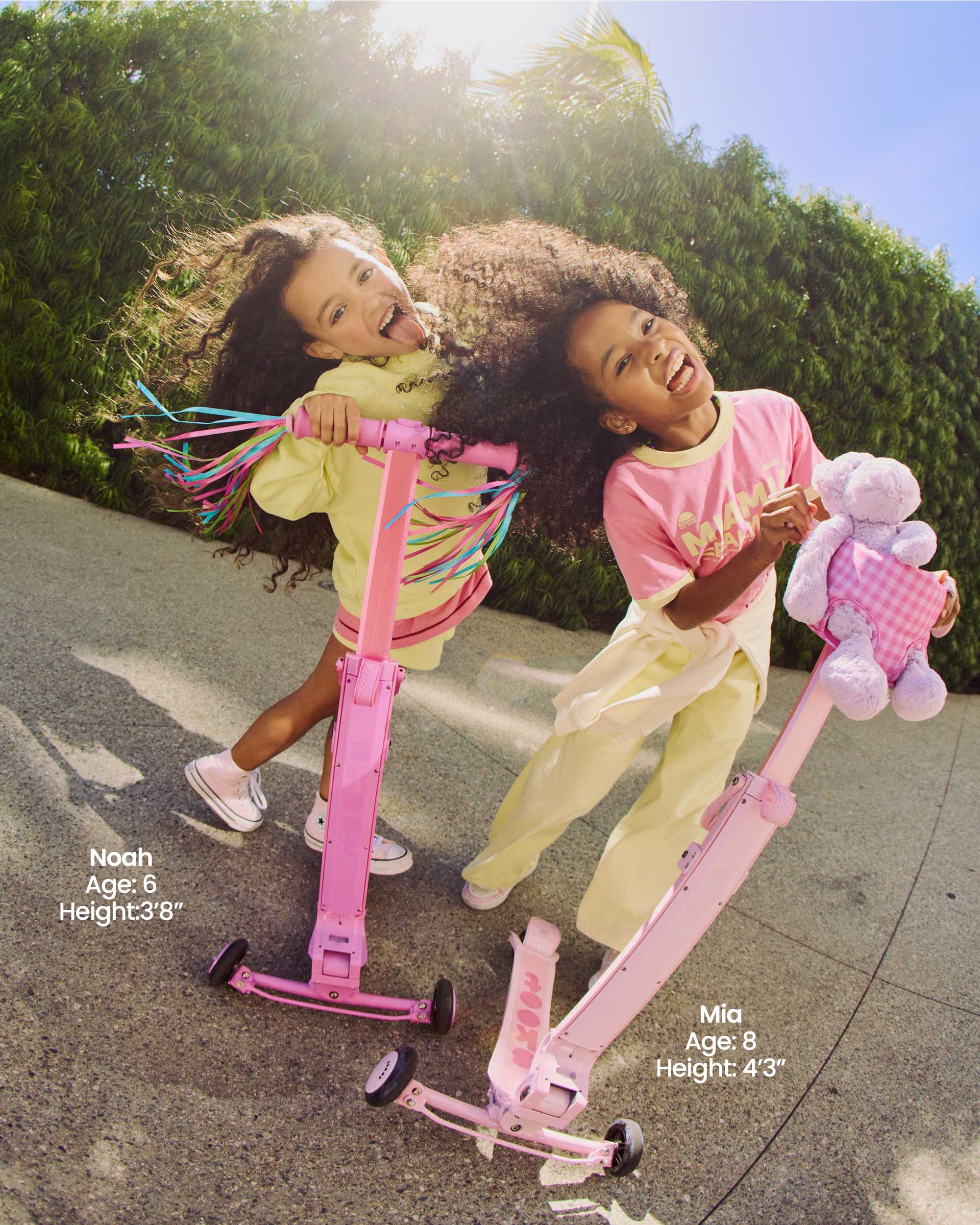 skootcase scooter detached suitcase puff pink pop pink jet blue sky blue go green