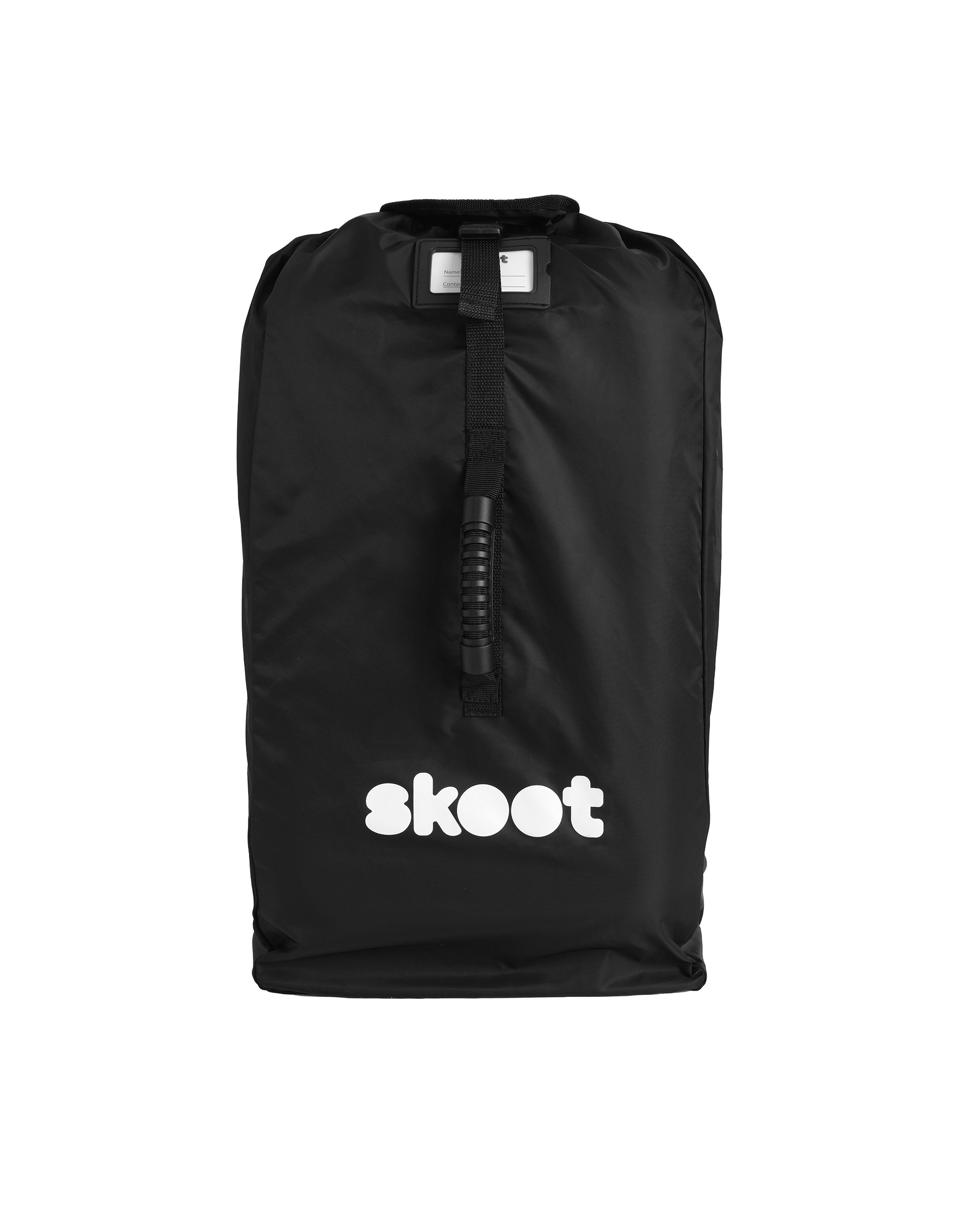 black skootcase travel bag to protect your luggage scooter